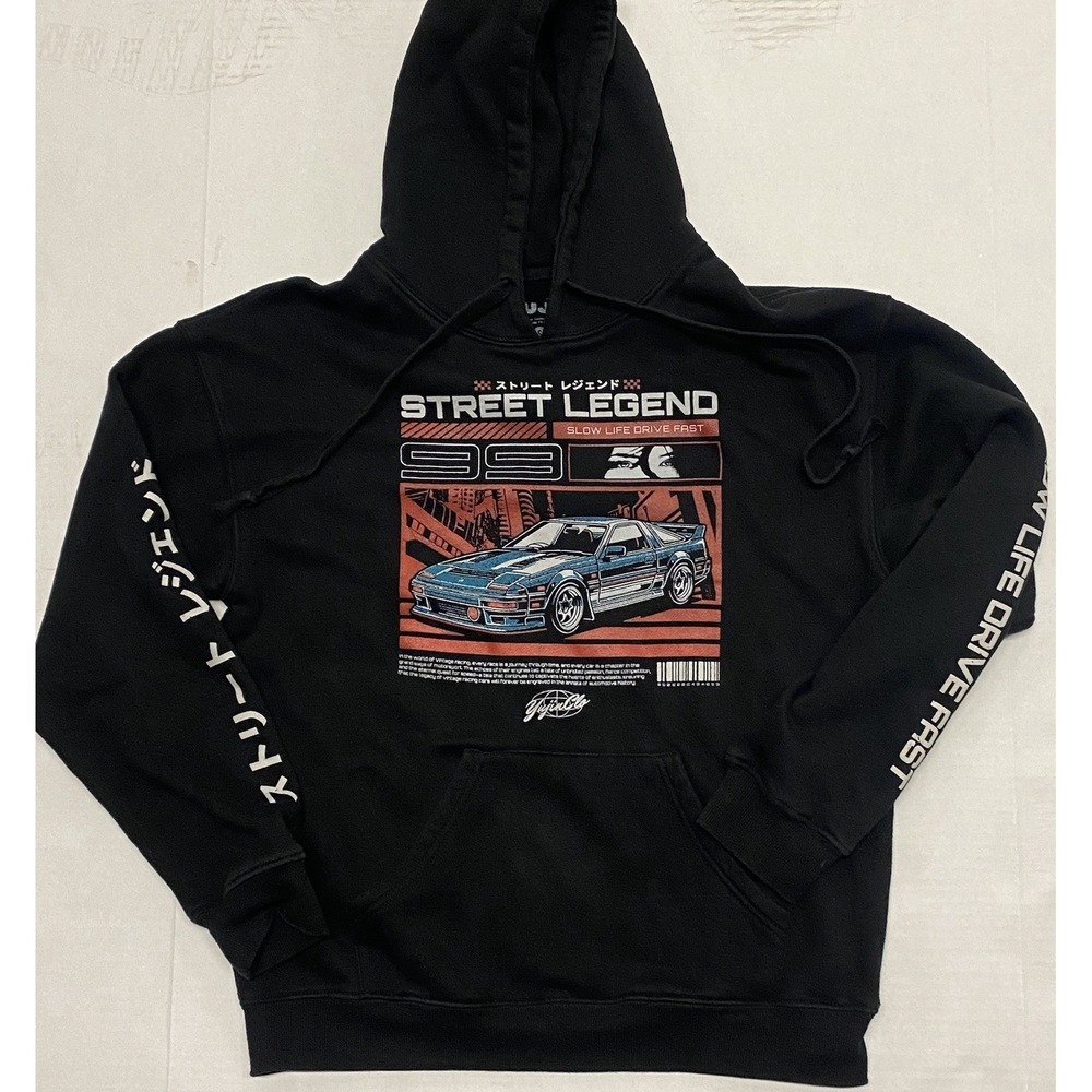 YUJIN STREET LEGEND HOODIE. SMALL.